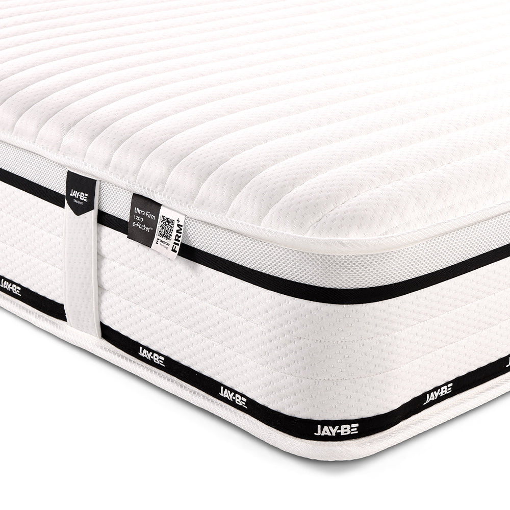 Jay-Be Flex 1200 Pocket Sprung Ultra-Firm Sustainably Made Mattress