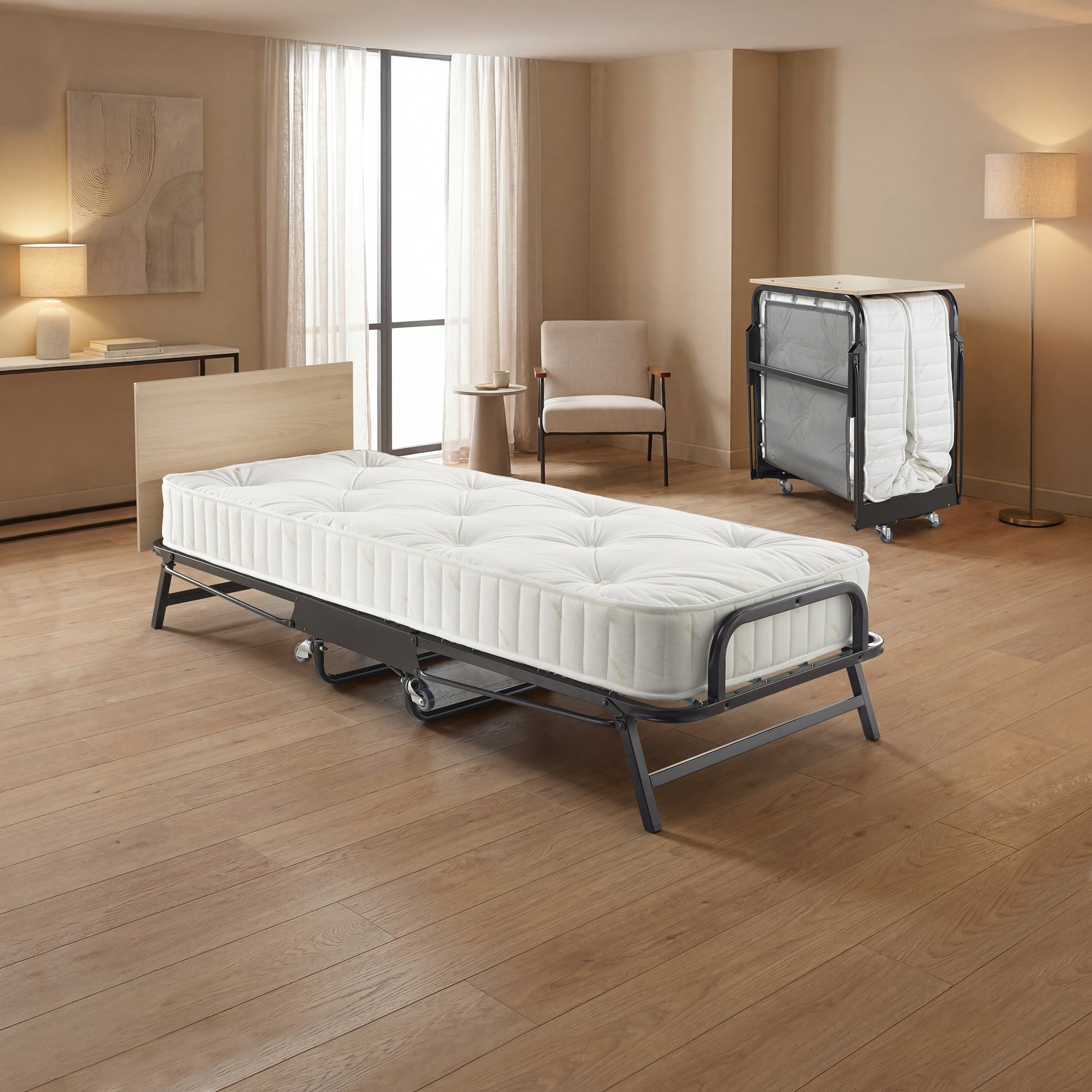 Jay-Be Crown Premier Folding Bed with Deep Sprung Mattress