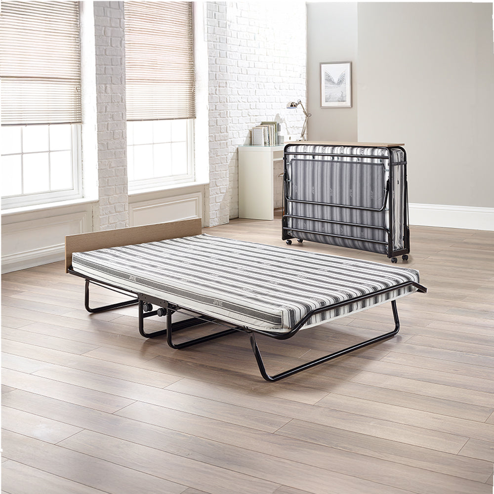 Jay-Be Supreme Folding Bed with Comfort Stripe Mattress Small Double
