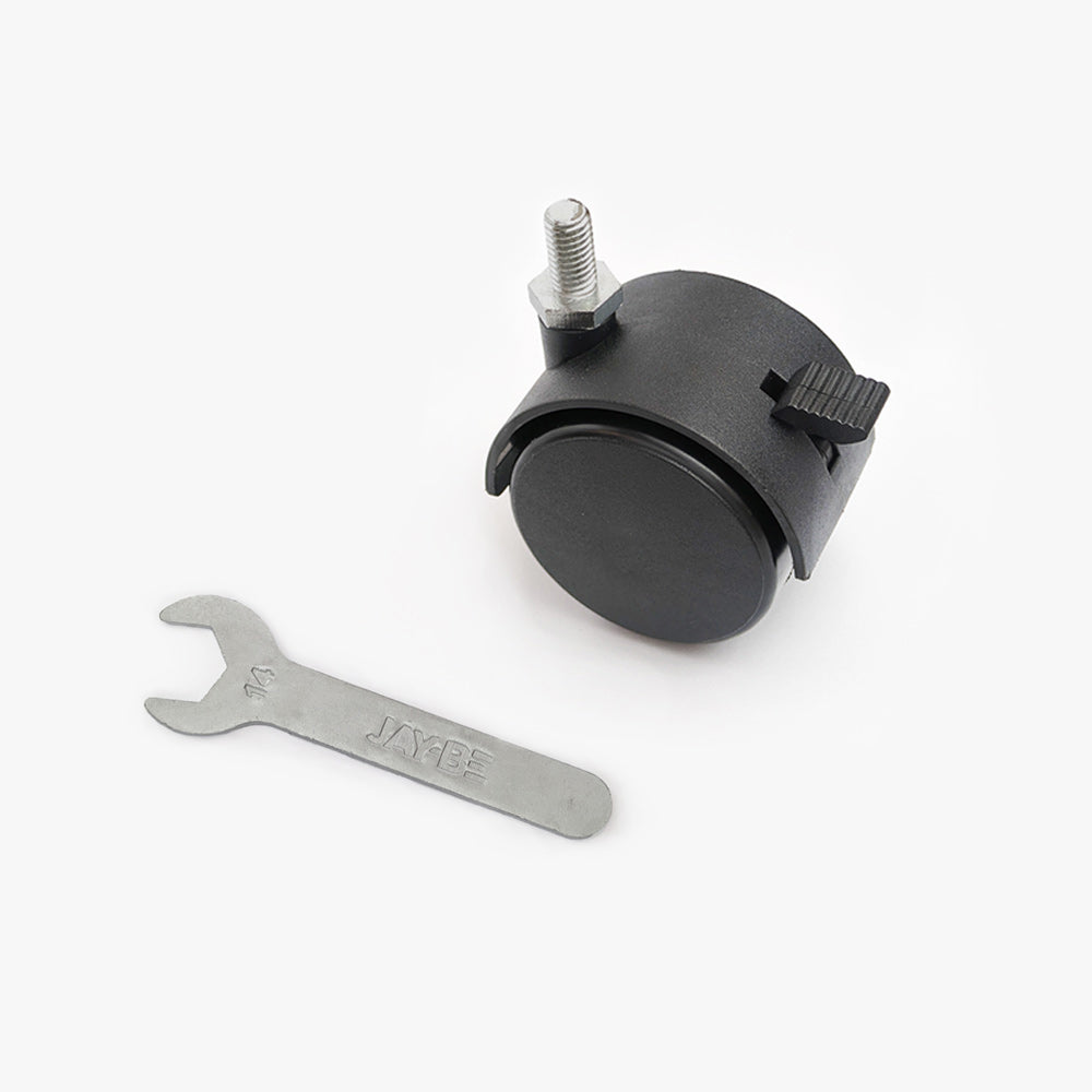 Braked 360° Castor with Spanner Pack of 4