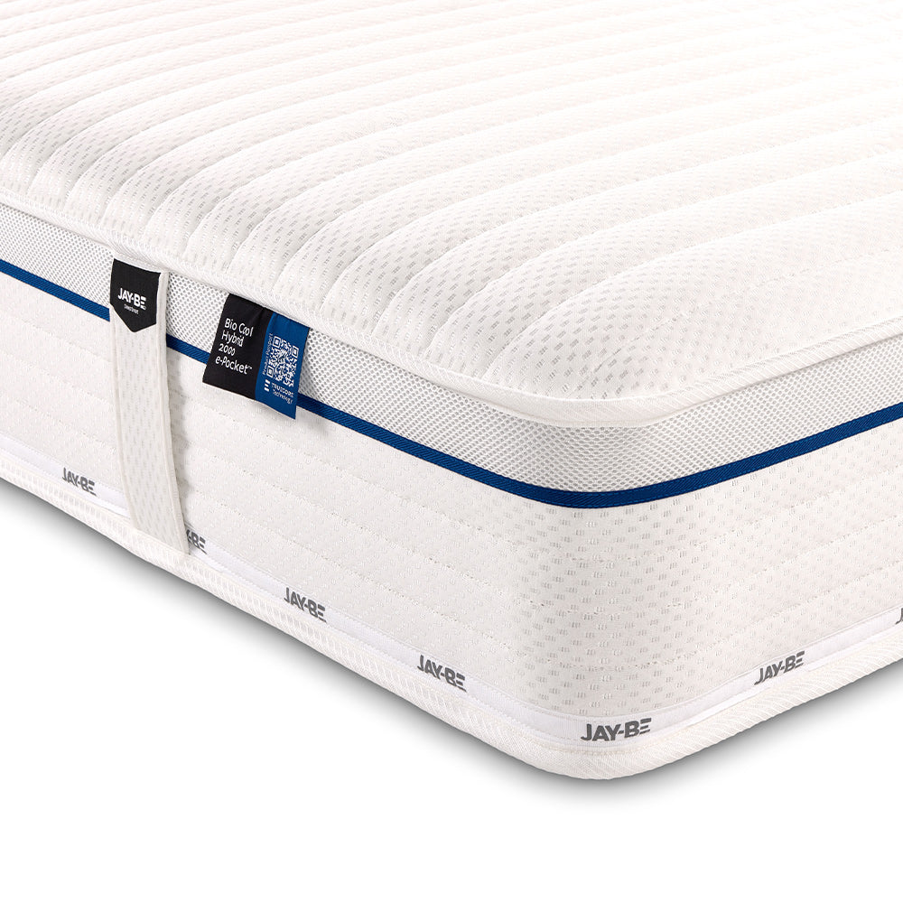 Jay-Be Bio Cool Hybrid 2000 Pocket Sprung Sustainably Made Mattress