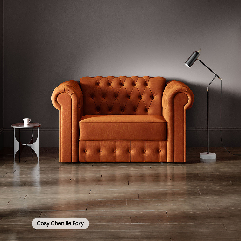 Jay-Be Chesterfield Snuggler with Deep e-Sprung™ Mattress