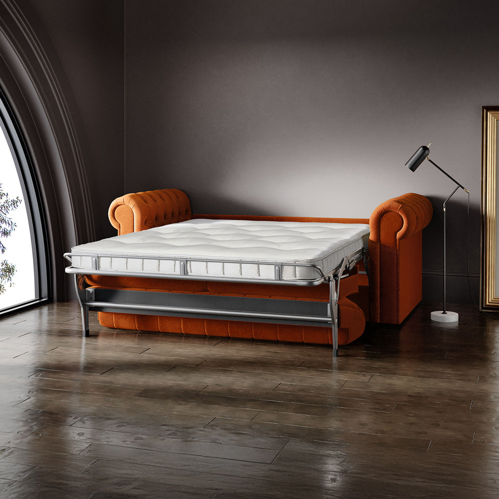 Jay-Be Chesterfield Three Seater with Deep e-Sprung™ Mattress