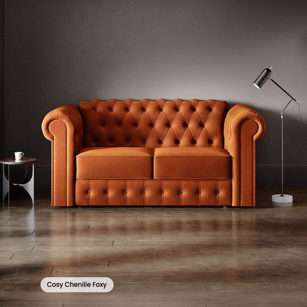 Jay-Be Chesterfield Two Seater with Deep e-Sprung™ Mattress