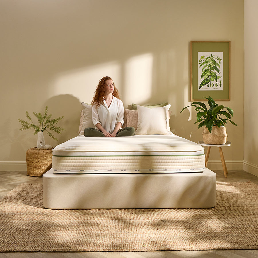 Jay-Be Natural All‑Seasons Hybrid 2000 Pocket Sprung Sustainably Made Mattress