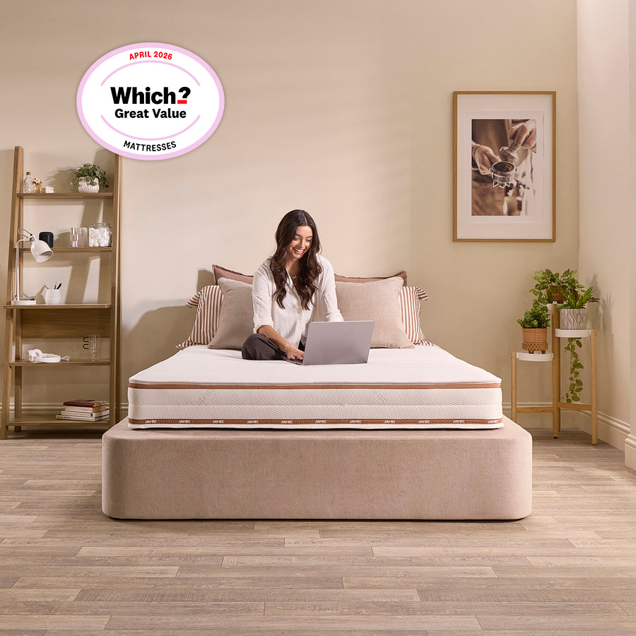Jay-Be Ryze Deep Quilted Sustainably Made Sprung Mattress