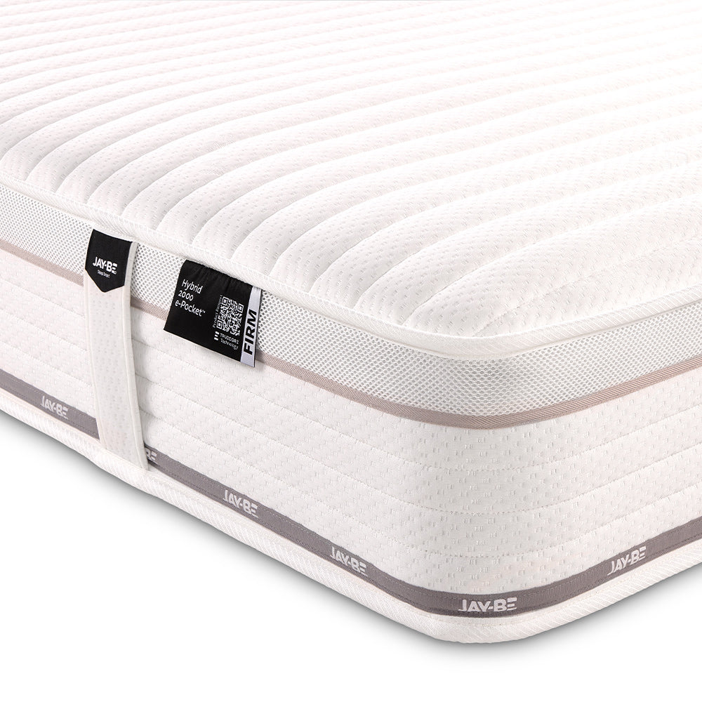 Jay-Be Truecore Firm Hybrid 2200 Pocket Sprung Sustainably Made Mattress